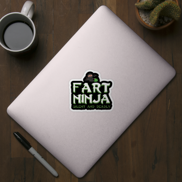 Funny Fart shirt - birthday gift for fart ninjas by Pummli
